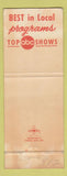 Matchbook Cover - WTVC Chattanooga TN TV Station