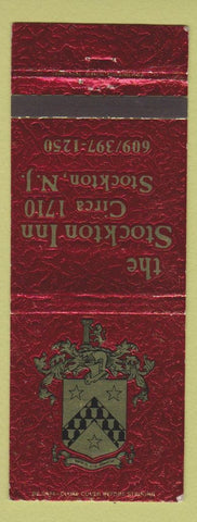 Matchbook Cover - The Stockton Inn Stockton NJ