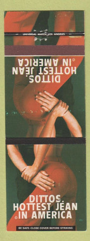 Matchbook Cover - Dittos Jeans girlie DJ's Denims Lee's Summit MO