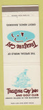 Matchbook Cover - Treasure Cay Inn Golf Club Abaco Island Bahamas