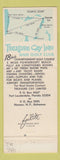 Matchbook Cover - Treasure Cay Inn Golf Club Abaco Island Bahamas
