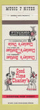 Matchbook Cover - Good Time Charley's Kingston NJ
