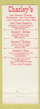 Matchbook Cover - Good Time Charley's Kingston NJ