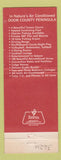 Matchbook Cover - Leathem Smith Lodge Sturgeon Bay WI