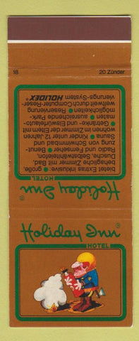 Matchbook Cover - Holiday Inn Hotels Germany