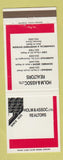 Matchbook Cover - Holm Real Estate Hinsdale Downers Grove Naperville IL
