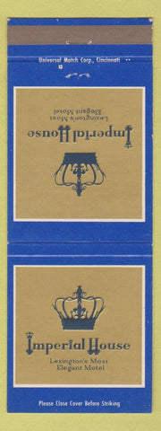 Matchbook Cover - Imperial House Lexington KY