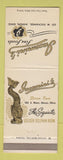 Matchbook Cover - Jacomini's Fine Foods Akron OH