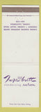 Matchbook Cover - Inga Britt Slenderizing Salon Carmel CA