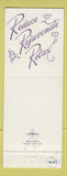 Matchbook Cover - Inga Britt Slenderizing Salon Carmel CA
