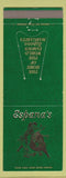 Matchbook Cover - Espana's Mexican Restaurant Los Banos CA