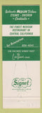 Matchbook Cover - Espana's Mexican Restaurant Los Banos CA