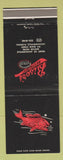 Matchbook Cover - Biser's Restaurant Jacksonville FL