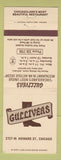 Matchbook Cover - Gullivers Chicago IL restaurant