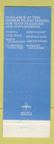 Matchbook Cover - The Boat House San Diego CA