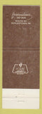 Matchbook Cover - Grandaddys Restaurant Doylestown PA