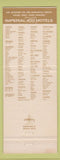 Matchbook Cover - Imperial 400 Motel Salt Lake City UT