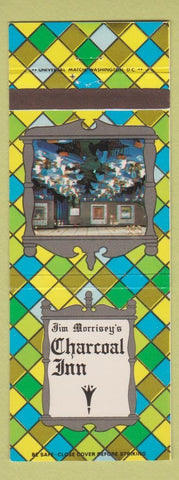 Matchbook Cover - Jim Morrisey's Charcoal Inn Gaithersburg MD