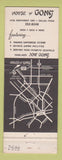 Matchbook Cover - House of Gong Dallas TX Chinese