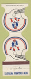 Matchbook Cover - New England Patriots Football 1981 Credit Union Boston MA