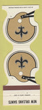 Matchbook Cover - New Orleans Saints Football