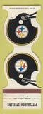 Matchbook Cover - Pittsburgh Steelers Football 1982 Guest Trailer Rentals PA