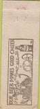 Matchbook Cover - GGG Club Oakland CA