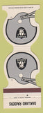 Matchbook Cover Oakland Raiders Football 1982 Habenicht Howlett San Francisco CA