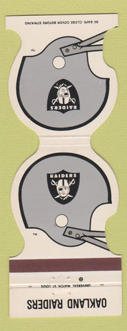 Matchbook Cover Oakland Raiders Football 1982 Habenicht Howlett San Francisco CA
