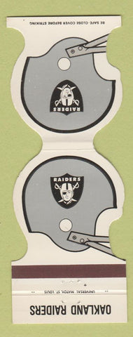 Matchbook Cover - Oakland Raiders Football 1979
