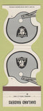 Matchbook Cover - Oakland Raiders Football