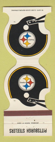 Matchbook Cover - Pittsburgh Steelers Football 1981 Vandergrift Savings