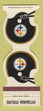 Matchbook Cover - Pittsburgh Steelers Football 1981 North Side Bank PA