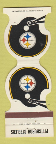 Matchbook Cover - Pittsburgh Steelers Football 1981 Howard Johnson's Motor Lodge