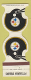 Matchbook Cover Pittsburgh Steelers Football 81 Bank Springdale Sharpsburg WEAR