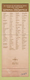 Matchbook Cover - Imperial 400 Motel Richmond IN