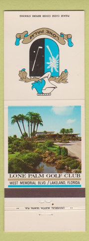 Matchbook Cover - Lone Palm Golf Club Lakeland FL