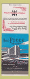 Matchbook Cover - Hotel Ponce Puerto Rico
