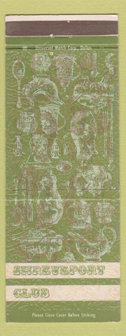 Matchbook Cover - Shreveport Club LA?