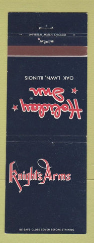 Matchbook Cover - Holiday Inn Knights Arms Oak Lawn IL