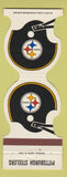 Matchbook Cover - Pittsburgh Steelers Football 1981 Nuzum Chevrolet Uniontown PA