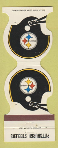 Matchbook Cover - Pittsburgh Steelers Football 1981 Parker Hunter Investments