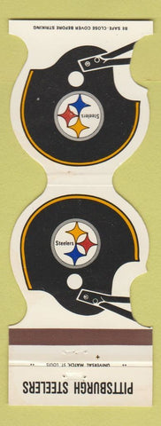 Matchbook Cover Pittsburgh Steelers Football 1979 Kier Ewing Insurance Verona PA