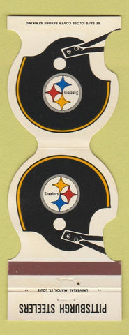 Matchbook Cover - Pittsburgh Steelers Football 1981 North Side Deposit Bank