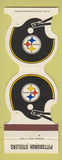 Matchbook Cover - Pittsburgh Steelers Football 1981 MSA Credit Union PA