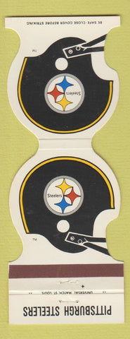 Matchbook Cover - Pittsburgh Steelers Football 1981 Howard Johnson's Motor Lodge