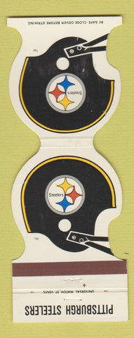Matchbook Cover - Pittsburgh Steelers Football 1981 First State Savings