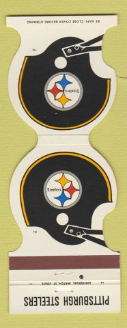 Matchbook Cover - Pittsburgh Steelers Football 1981 Community Savings