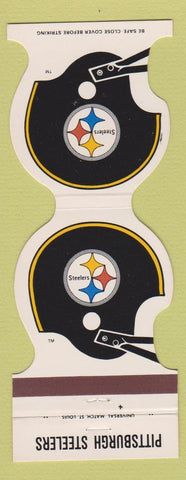 Matchbook Cover - Pittsburgh Steelers Football 1982 Bell Credit Union PA #1