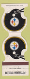 Matchbook Cover - Pittsburgh Steelers Football 1982 Bell Credit Union PA #2